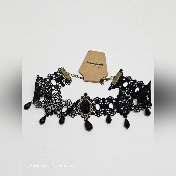Jewelry - 3/15$ Bundle Deal Gothic Lack Choker New